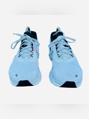 ON Cloud Cloudmonster 2 Running Sneaker Women Size 8.5 White Frost Black